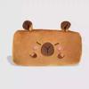 Soft Plush Coin Purse Large Capacity Cartoon Pencil Case Portable Stationery Holder Bag  Student