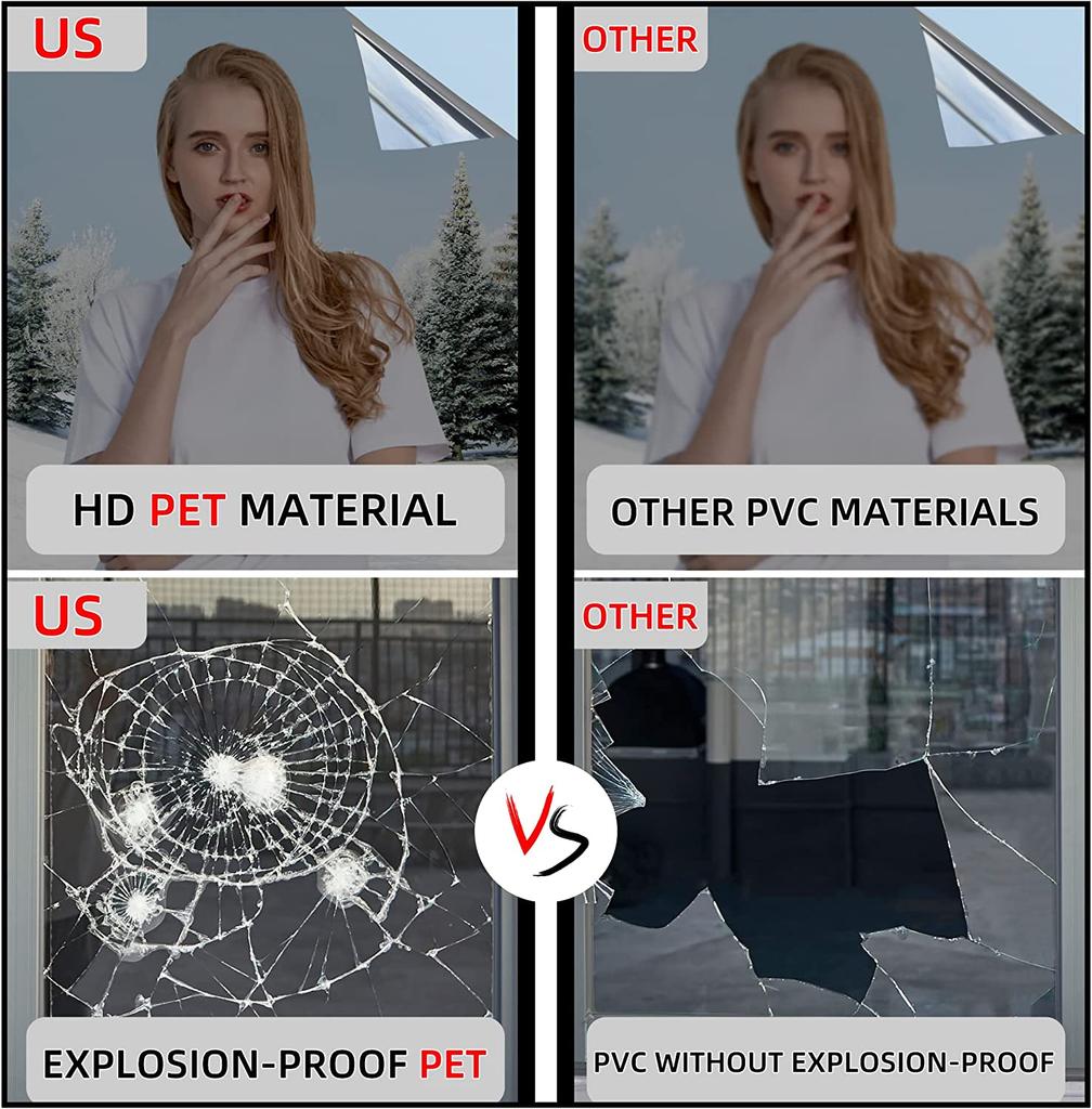 Односторонняя пленка для защиты окон PET Heat Control 99% UV Blocking Window Tint Sun Protection Window Film для домашнего офиса