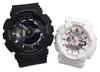 Парные часы в аутентичном наборе из 2 корпусов G-SHOCK, G-Shock и Baby-G, (GA-110-1BJF & BA-110RG-7AJF)