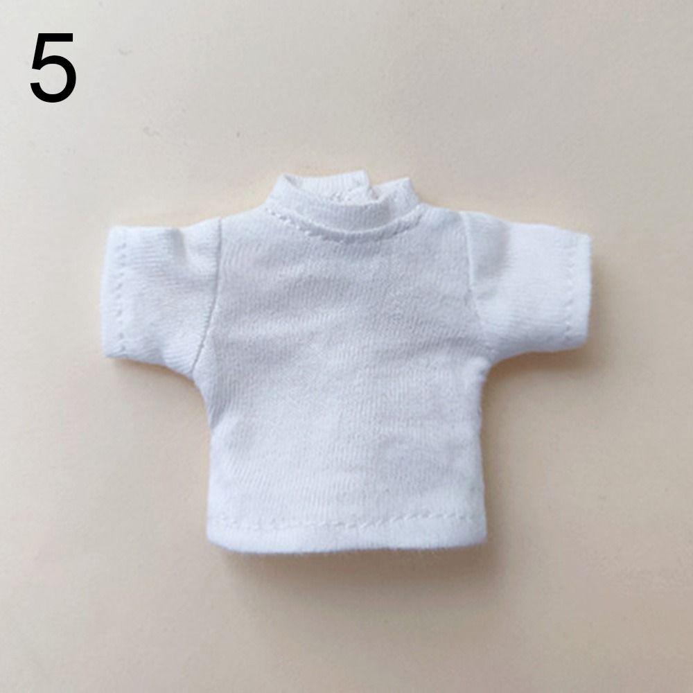 Pants T-shirt Suits for Obitsu11 Doll Denim Pants Fashion Overalls Doll Clothes Knitted Tops