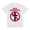 Bad Religion Винтажная футболка Летняя Мужская Уличная Одежда Хлопок Панк-Рок Американская Мужская Футболка Женские Топы