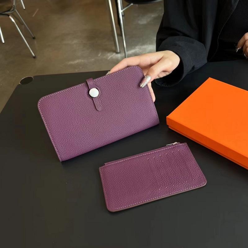 Новый модный верхний слой коровьей кожи с узором личи кожаный кошелек для женщин длинный стиль сумка из натуральной кожи сумка с зажимом для паспорта