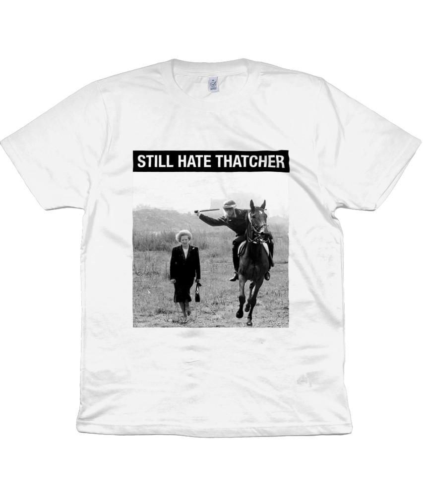 STILL HATE THATCHER Large Headline Text Version 2 Miner#039;s Strike Unisex T-Shirt