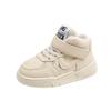 Fleece Sneakers Two Cotton Medium and Small Children's Versatile Board Shoes Boys and Girls Casual Shoes Cotton Shoes