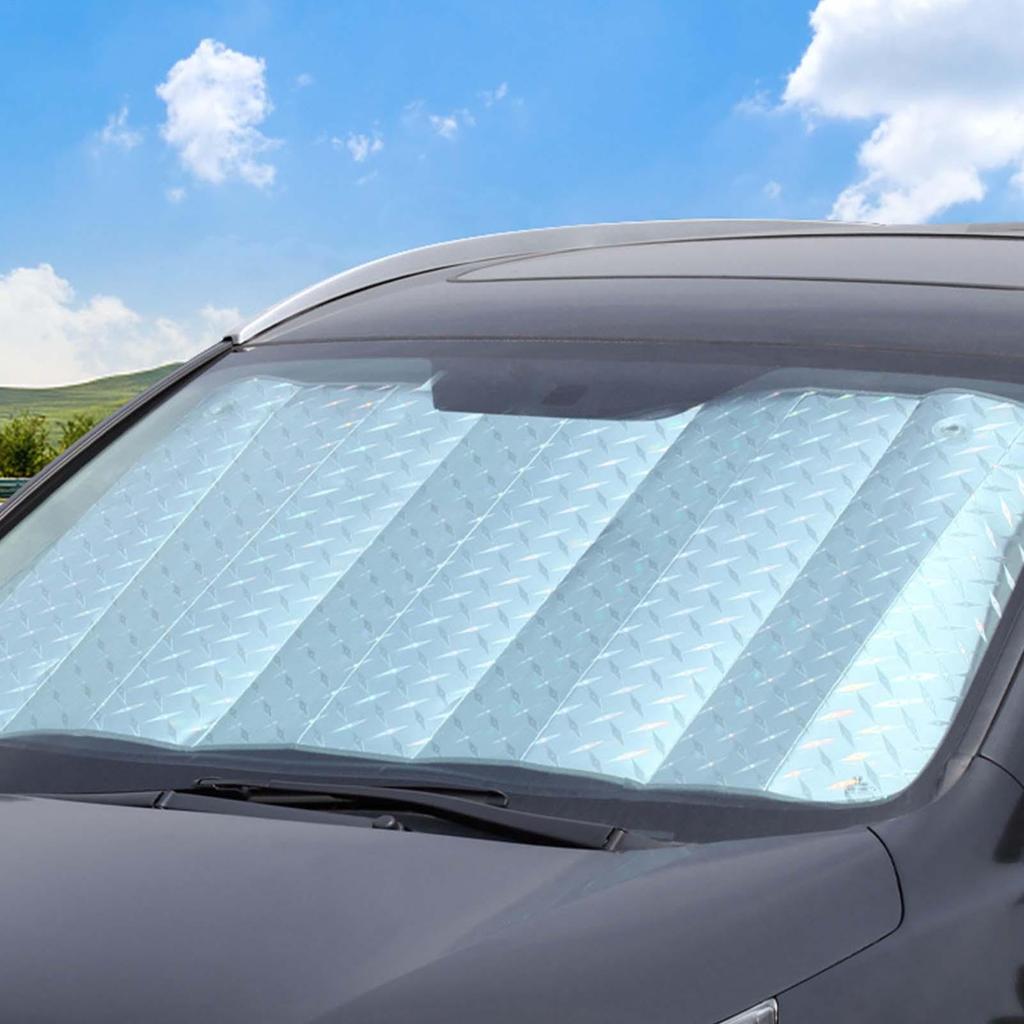 Car Sunshade Curtain Car Thickened Sunscreen UV Protection Automotive Interior Accessories for Vehicles RVs Sedans Trucks