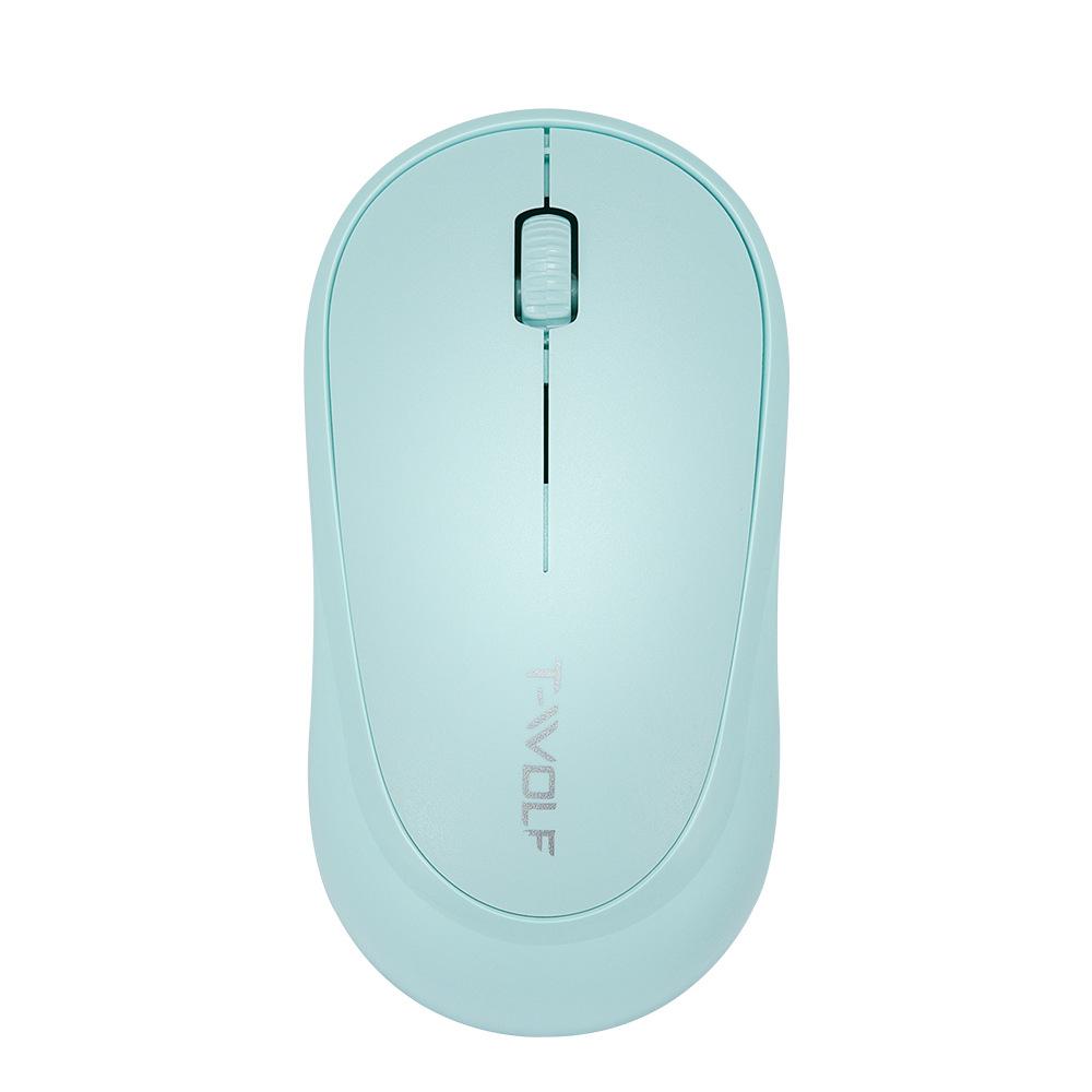 2.4G Silent Ergonomic Wireless Mouse, Portable Simple 3 Buttons Optical Mice Plug And Play For Laptop PC Notebook Windows Mac Daily Office Use