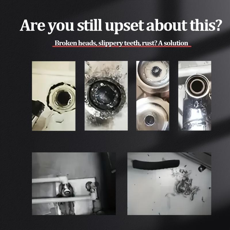 1/2 Комплект Угловых Вентилей Смесителя Экстрактор Сломанных Болтов, Универсальный Инструмент для Удаления Поврежденных Винтов, Бытовые Ручные Инструменты Сантехника