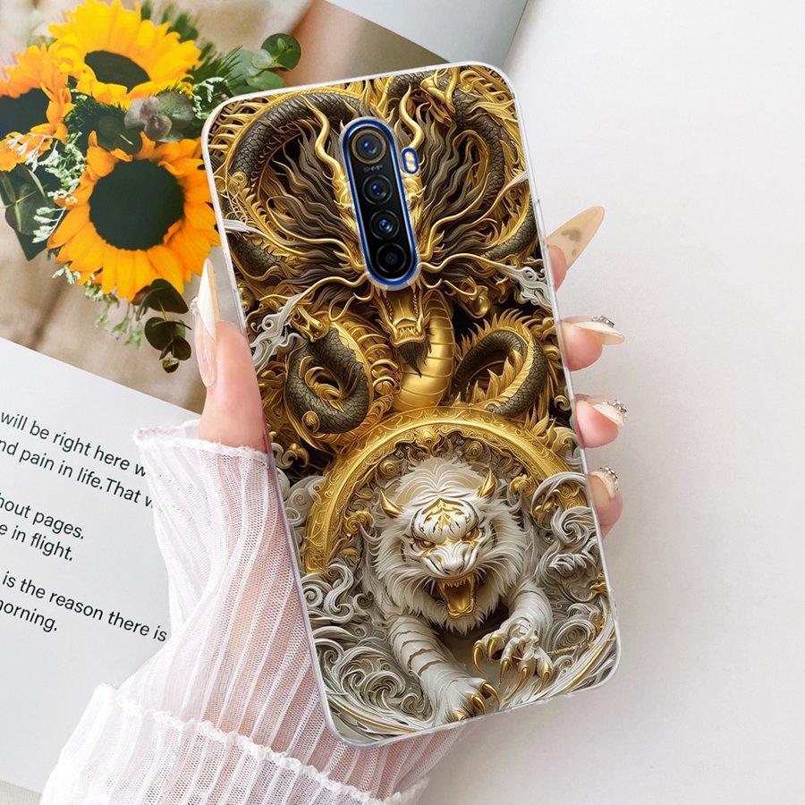 Чехол для Realme X2 Pro Мягкий силиконовый ТПУ Защитный Чехол для телефона с рисунком бабочки Для RealmeX2 X 2T X 2Pro Oppo K5 Чехол