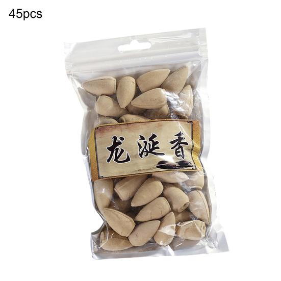 45 шт./компл. конус для благовоний, крошечная башня, благовония в форме конуса с естественным обратным потоком для спа