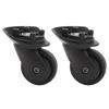 1 пара сменных колес для чемодана с винтом, легкие бесшумные поворотные колесики для багажа для поездки