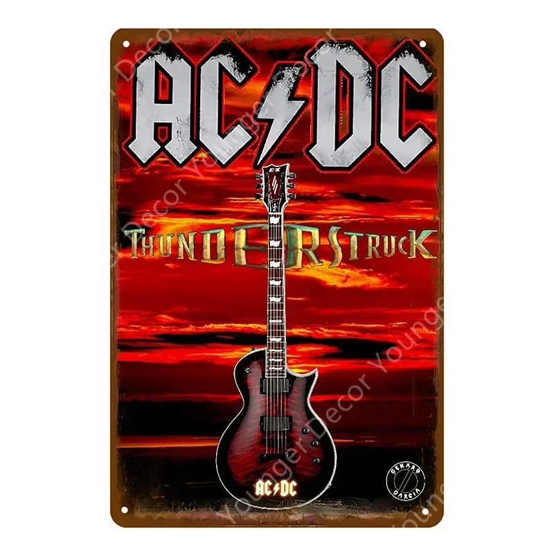 Хард-рок-ролл плакат кантри-музыка джаз металлические знаки ретро декор для вечеринки паб-бар кафе клуб украшения винтажная настенная табличка YJ063