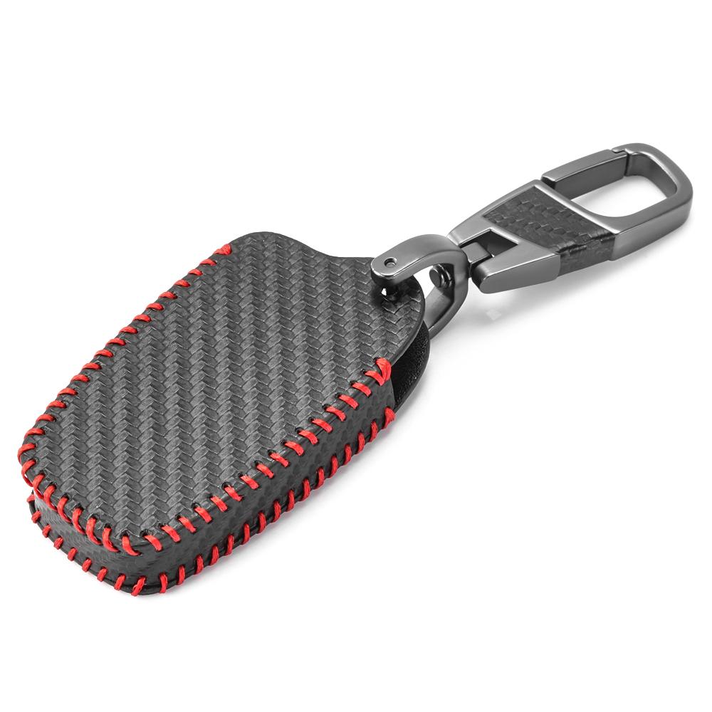 Чехол для автомобильного ключа, защитный кожаный чехол для ключа, автомобильные аксессуары для Toyota Prius Camry Corolla C-HR CHR RAV4 Prado 2018 2022