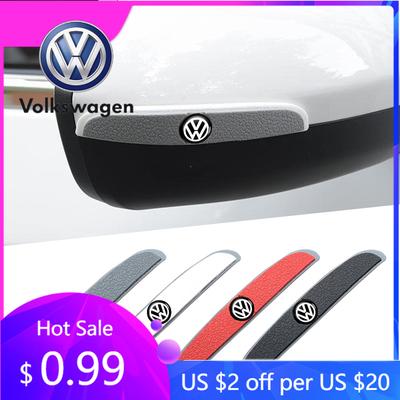 2026 Горячий Для Volkswagen VW 4 ШТ. Защитные Накладки на Края Дверей Автомобиля Полоска-Наклейка Для Volkswagen VW Scirocco Jetta Beetle Golf Passat