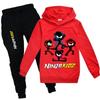 NINJA KIDZ bolalar butik kiyimlari ulgurji paxta bolalar kiyimlari Qizlar futbolkalari shim kostyumlari maktab o'g'il bolalar kiyimi chaqaloq bolalar kapüşonlari