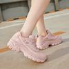 Skechers Hi-Ryze Медовый Торт Обувь Сладкий Крутой Модный Тренд Амортизация Износостойкие Увеличение Роста Низкие Папины Кроссовки Женская кроссовка 177223-ROS