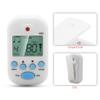 Meideal Mini LCD Digital M50 Metronome Beat Tempo Гитарный музыкальный аксессуар с батареей(белый)