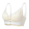 Кружевной бюстгальтер на золотой нити, собранный, против обвисания, без косточек, с максимальной поддержкой, бесшовный