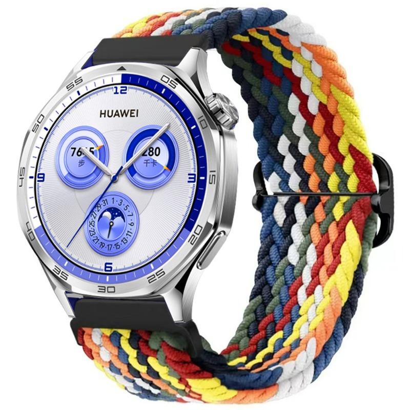 22 мм 20 мм Нейлоновый ремешок для Huawei Watch GT6/GT5 4 3 Pro 46 мм Эластичный браслет для Samsung Galaxy Watch 7 6 classic 5 4 Band