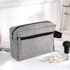 Portable Toiletry Bag Oxford Fabric Makeup Bag with Side Handle Large Capacity Cosmetic Pouch for Weekender Travel Business Trip