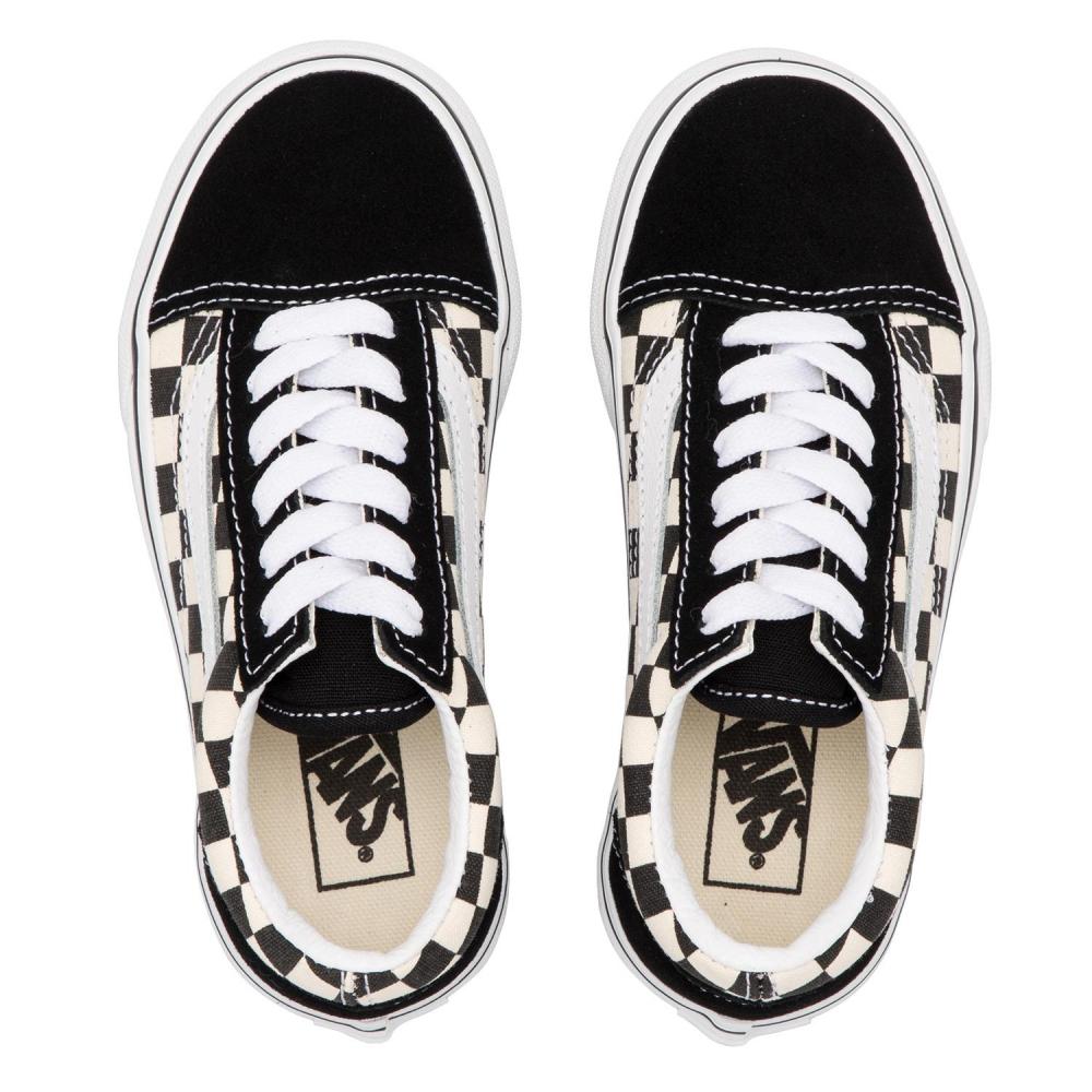 Vans Old School Vn0a38hbp0s  Chk  Blk Wht