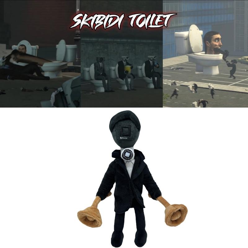 Плюшевая игрушка Skibidi Toilet. Смешное и мягкое чучело животного для всех возрастов!