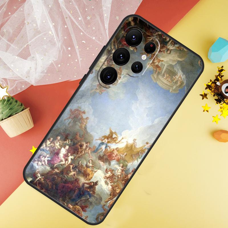 Чехол для телефона с рисунком Микеланджело для Samsung Galaxy S25 FE S23 S21 S20 S22 S24 S26 Ultra S10 S26 Plus Чехол Coque