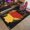 Germany Flag And Map Area Rug Office rug, Chair Rug, Decor Carpet Livingroom bedroom Mat, Large Size Fan gifts Christmas gifts
