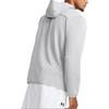 Under Armour Свободная мужская куртка на молнии с капюшоном и длинными рукавами, верхняя одежда, серая 1378824-011