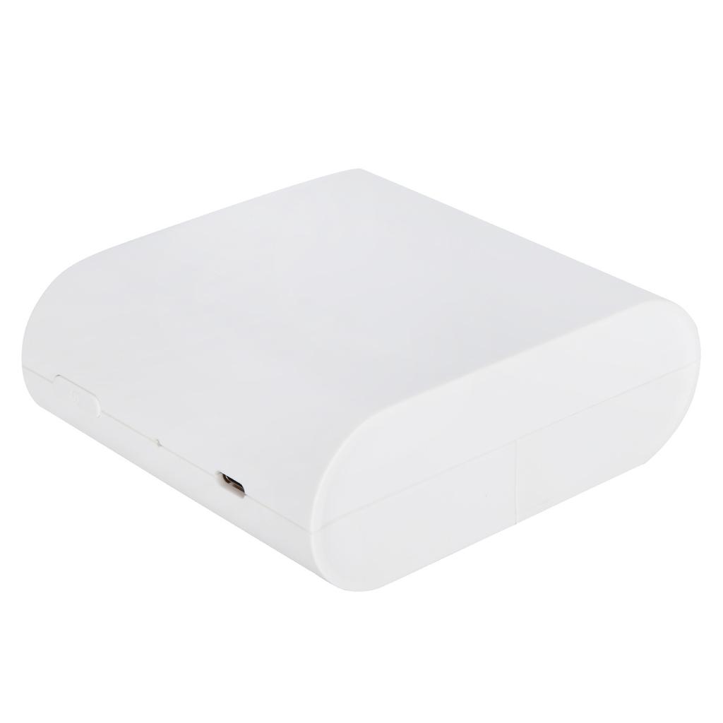 Mini Printer 200DPI White Pocket Portable 9.8x8.5x3.7cm TypeC Thermal Printing Device 5V/1A