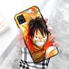 Черный чехол для Xiaomi Redmi 13C Note 9 iPhone XR 7 8 14 15 11 12 13 X XS Pro Max Samsung A25 S23 S24 FE Ultra Plus One Piece Luffy