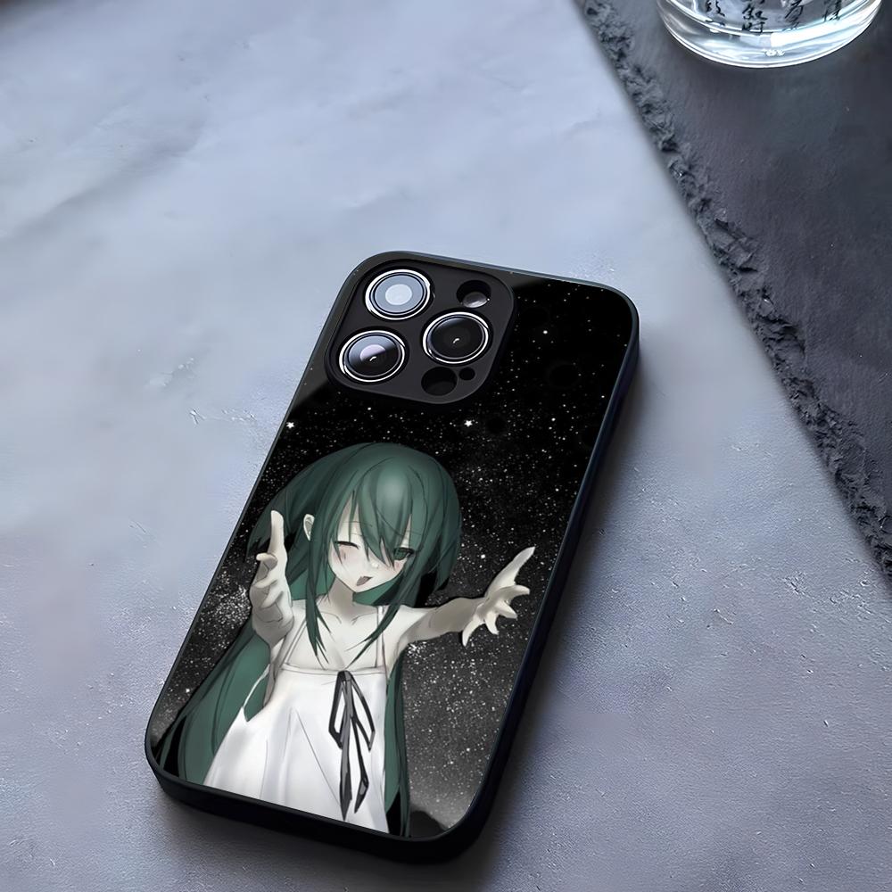 Saya No Uta Песня Саи Чехол для телефона Закаленное стекло Для IPhone 17 13 14 16 12 15 11 Pro Max Plus Mini X XR SE2020 Coque