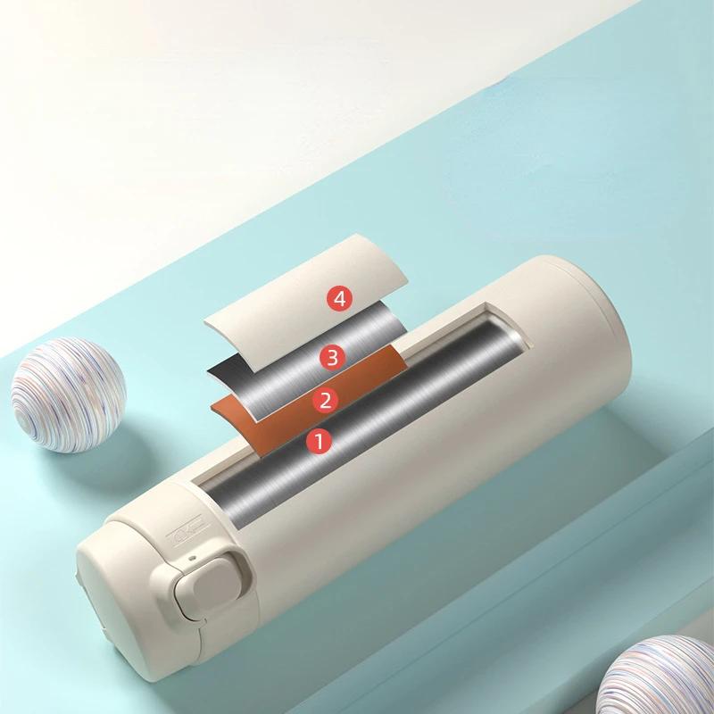 320ml/450ml Stainless Steel Thermos Bottle Portable Vacuum Flask Insulated Water Bottle BPA Free Food Thermos Travel Coffee Mug