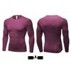 Men's Quick-Dry Compression Sports Suit: High-Elasticity Long-Sleeve Fitness Training Uniform for Personal Trainers