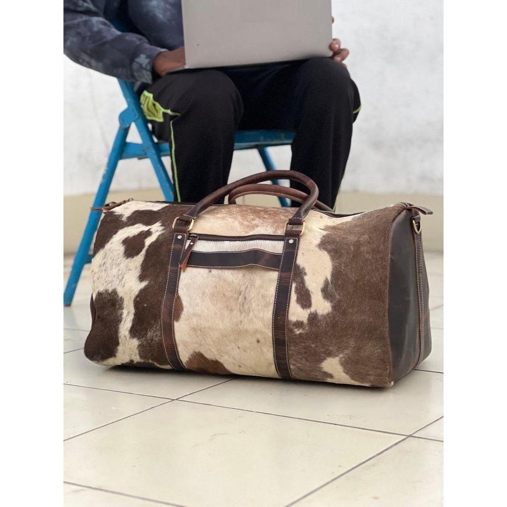 Duffel Bag, Holdalls Travel Bag, Hand Carry Leather Bag for Women/ Men, Boys & Girls Trip Bag, Gym Luggage Bag, Shoulder Duffle Bag