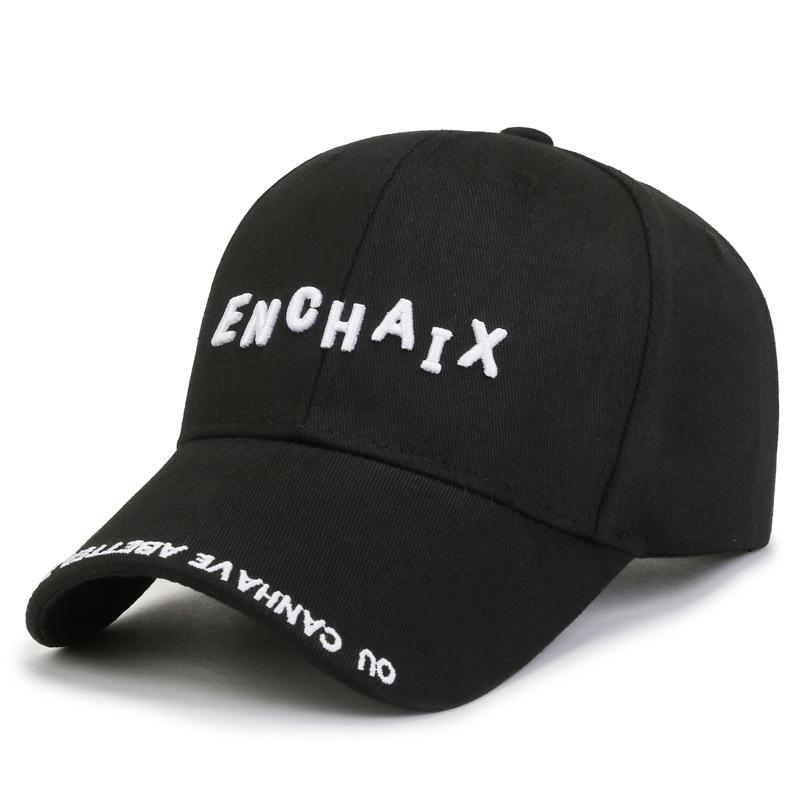 New Trendy Letter Embroidery Design Baseball Cap Men and Women Pure Cotton Outdoor Hiking Fishing Travel Cycling Golf Sports Hat