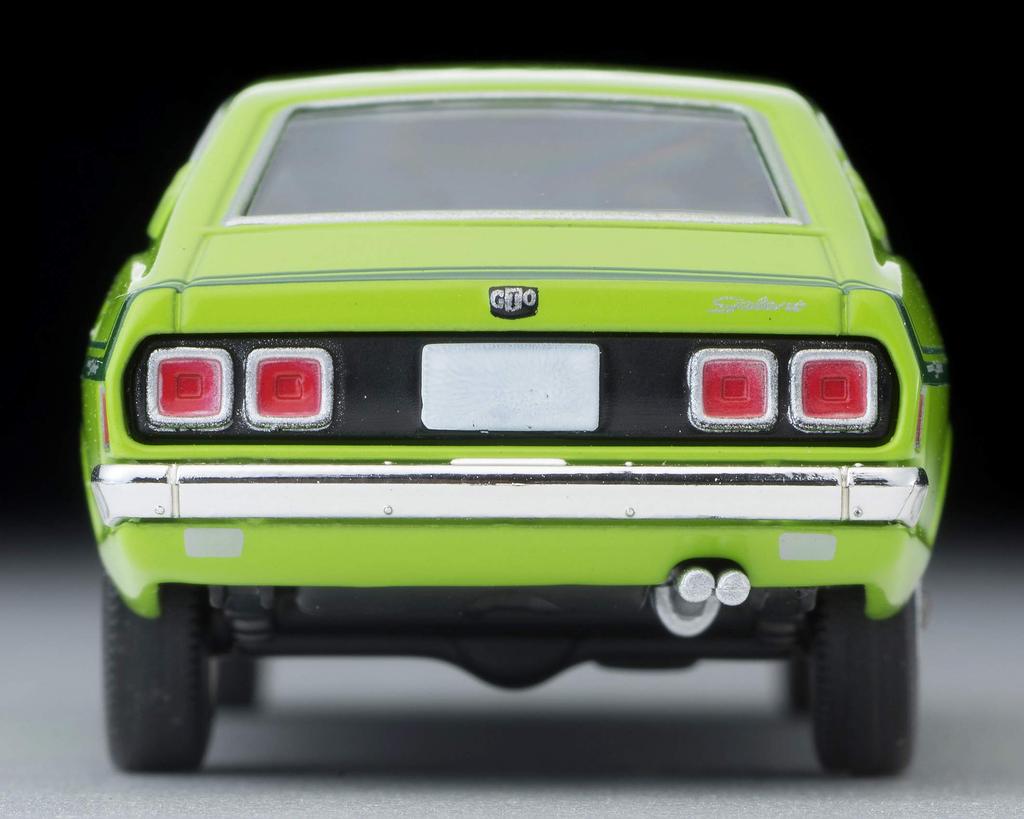 Tomytec Tomica Limited Vintage Neo Mitsubishi Colt Galant GTO MR 1970 Finished Model 1/64 LV-N204d Model, Yellow-Green,