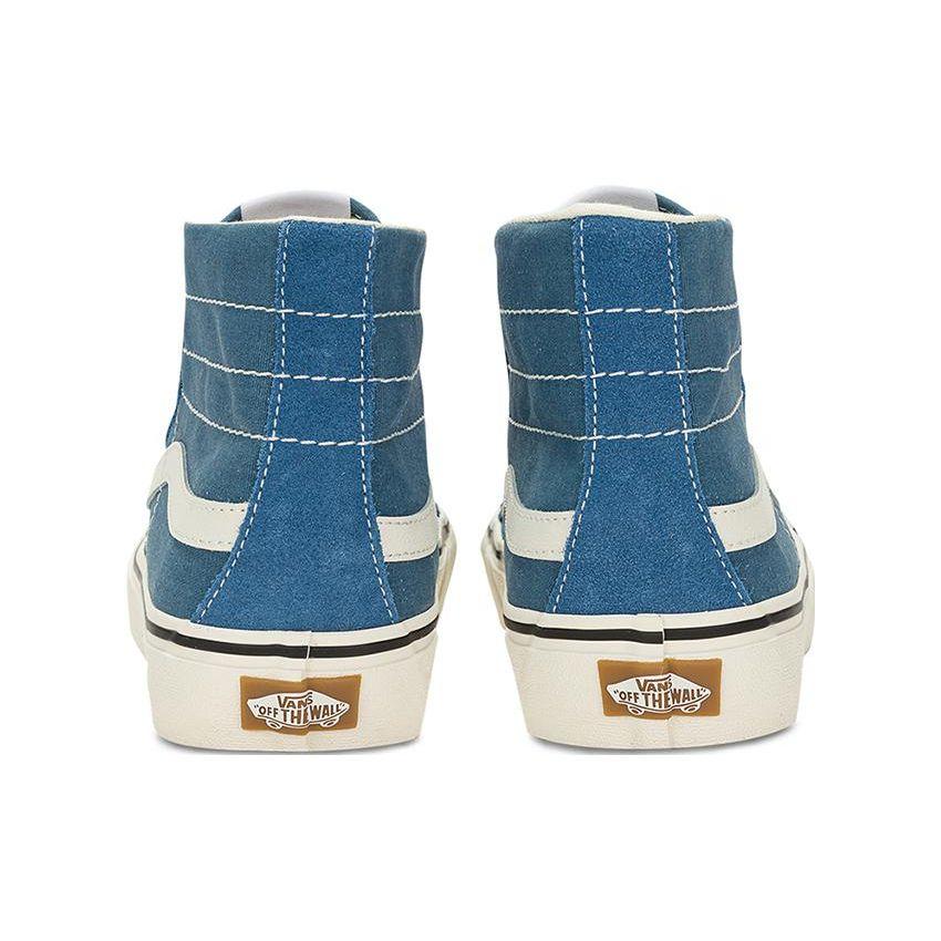 Vans Sk8 138 Vr3 Trendy Casual High-Top Skate Shoes Unisex Sneakers Blue White VN0A4BX6ZR8