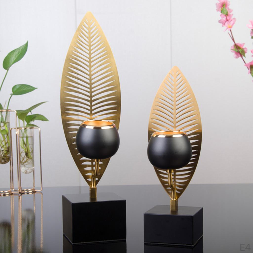 Pillar Candlestick Coffee Table Centerpiece