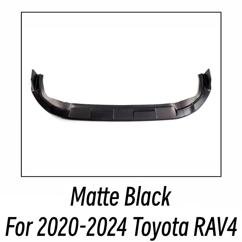 Для Toyota RAV4 2020 2021 2022 2023 2024 Передний сплиттер бампера Губа Спойлер-подбородок Диффузор Защита Защитный кожух Автомобильные аксессуары Детали