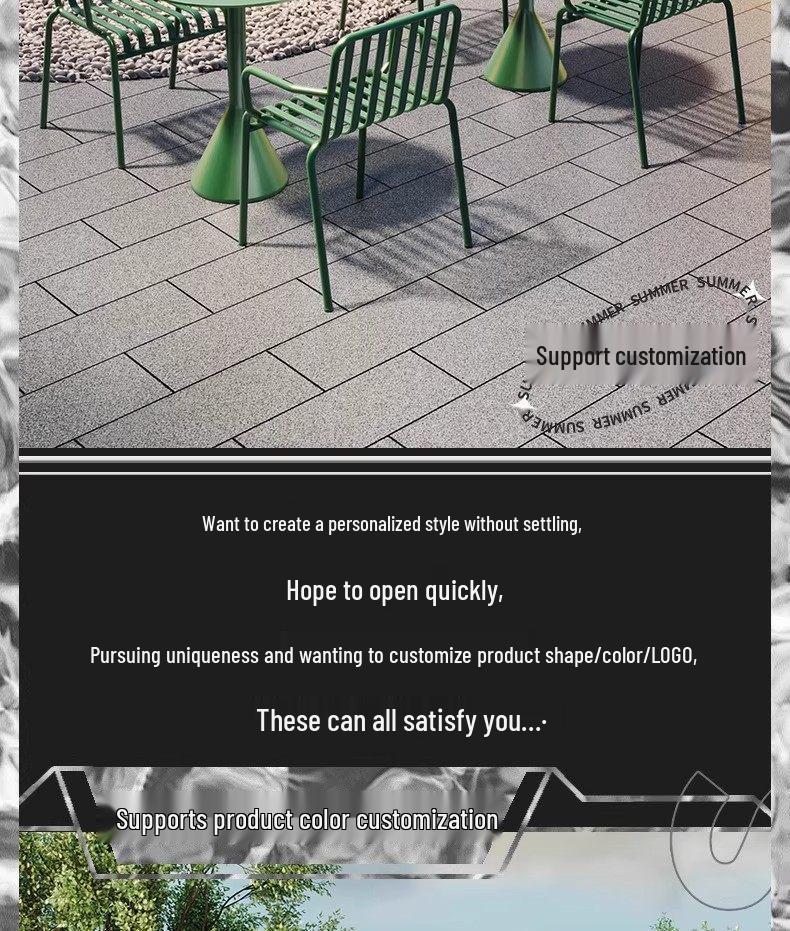 Wrought Iron Outdoor Table & Chair Set – 3-Piece for Garden, Balcony, or Cafe.