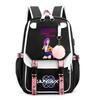 Anime Cartoon Kpop Printed Backpack Schoolbag for Teenager Student Girl Boy Bookbag Large Capacity Travel Bag Kid Gift Rucksak