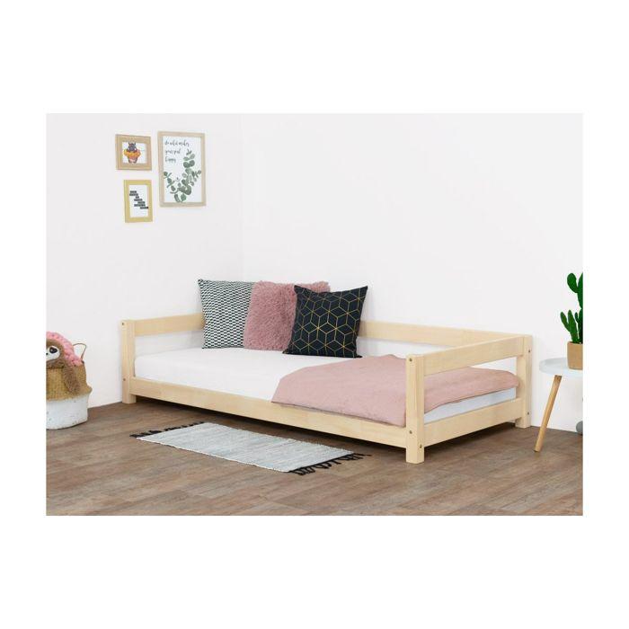 Lit Montessori enfant STUDY 90 x 180 verni