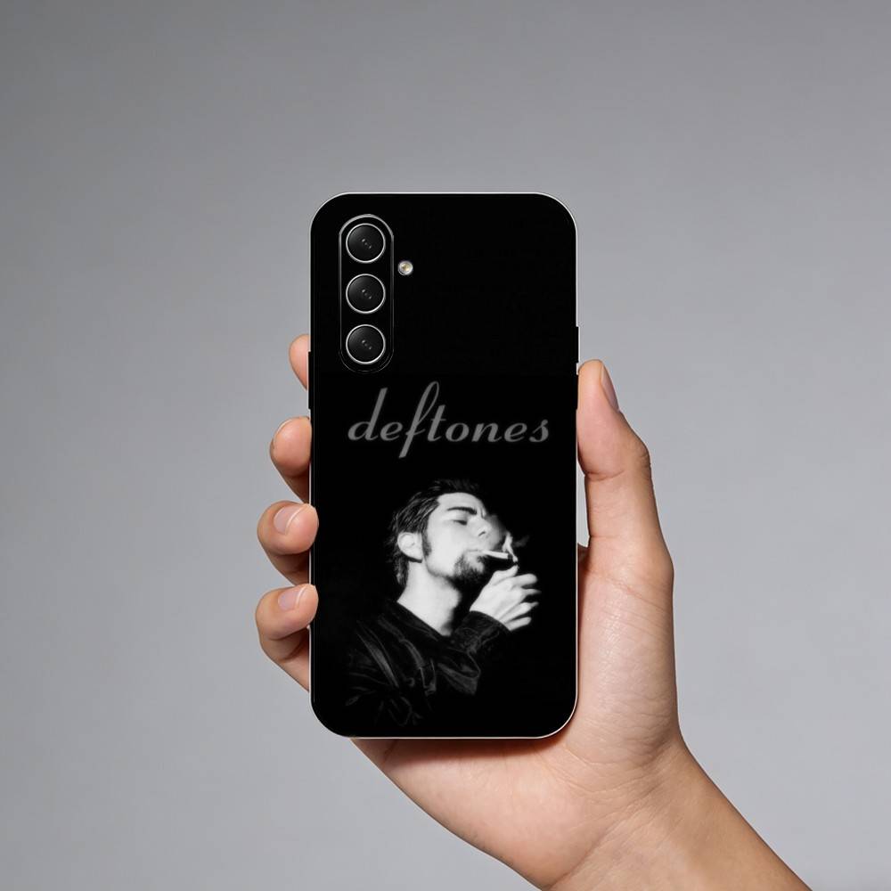 Чехол для телефона D-Deftones для Samsung Galaxy A73,21,22,32,71,53,52,51,80,5G Мягкий черный чехол