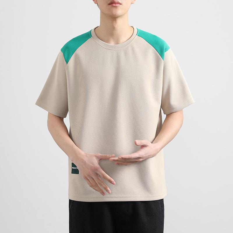 Плюс размер 8XL Мужская летняя футболка с коротким рукавом Повседневная свободная футболка