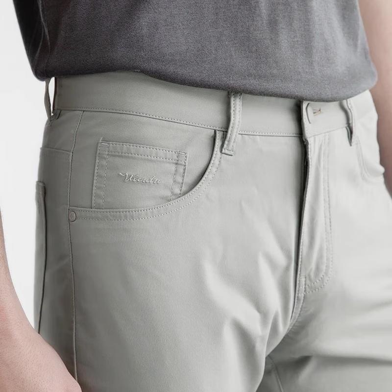 Мужские джинсы VICUTU в стиле business casual прямого кроя