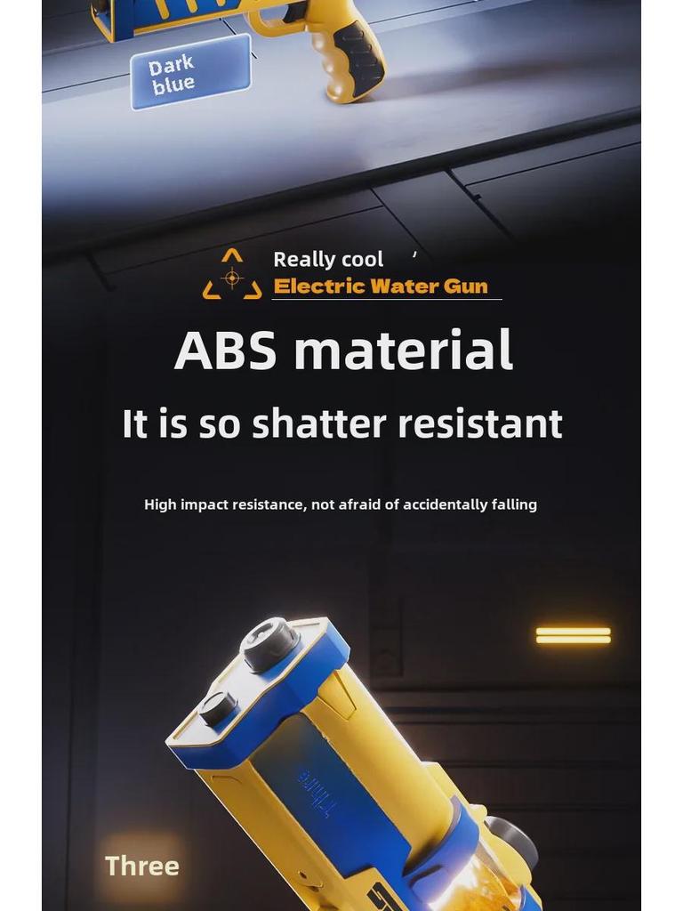 Электрический водяной пистолет большой емкости для детей - дальние летние развлечения на открытом воздухе