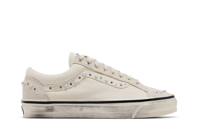 Мужские кроссовки Vans LX Old Skool 36 Pearlized Pack Marshmallow White