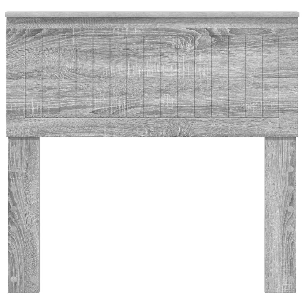 Headboard Grey Sonoma Wood Based Material