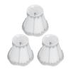 3Pcs Modern Lamp Shades E14 Candle Chandelier Lampshade Clip On Installation Interior Decoration