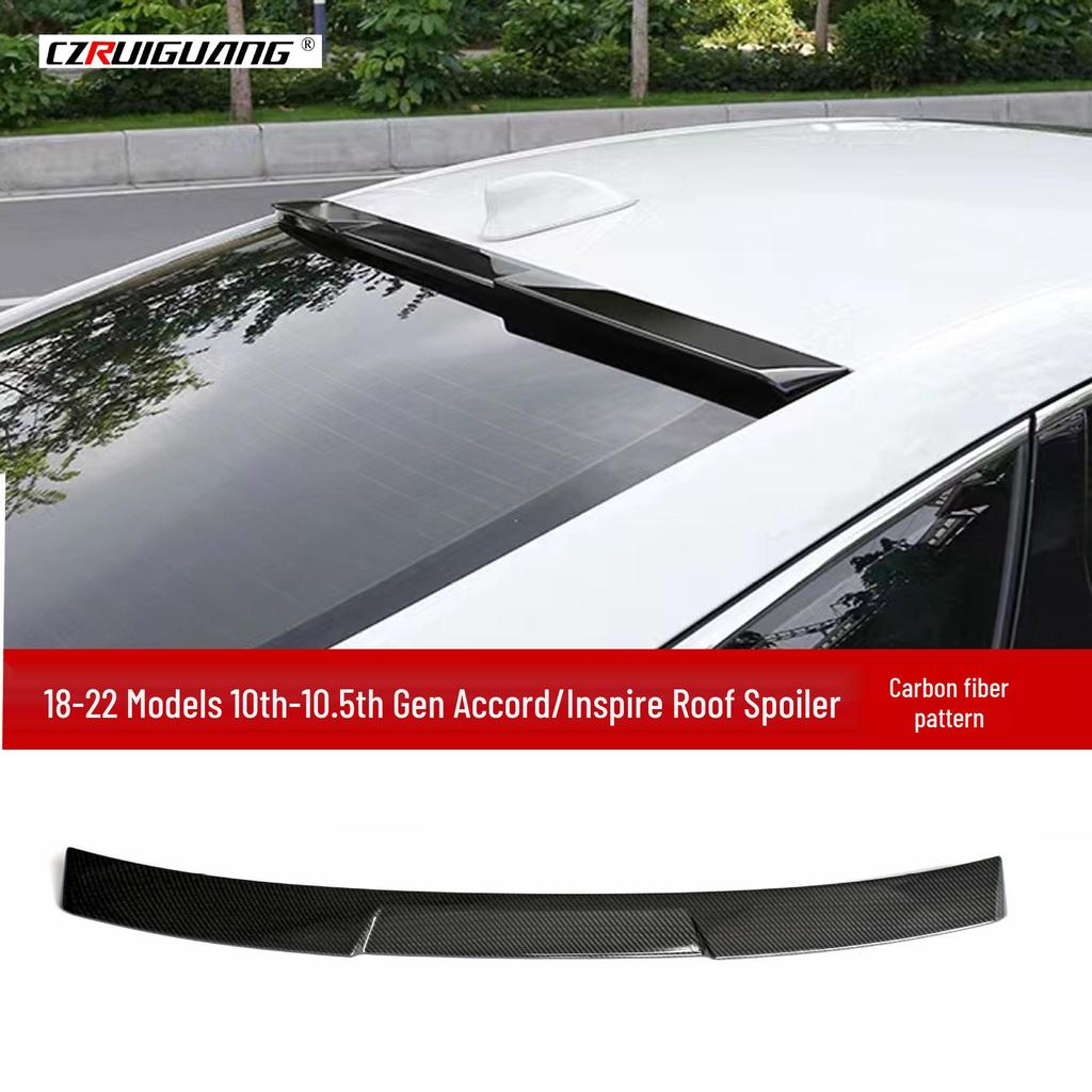 Совместимо с моделями Honda Inspire/Accord 2019 года: Передний сплиттер, Пороги, Задний и Верхний спойлеры, Жалюзи. Комплект обвеса.